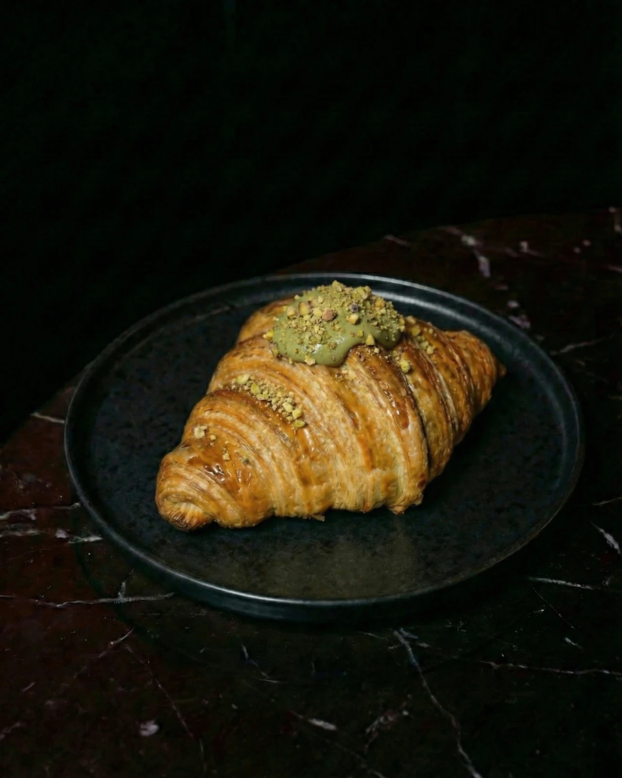 Pistachio Croissant — after